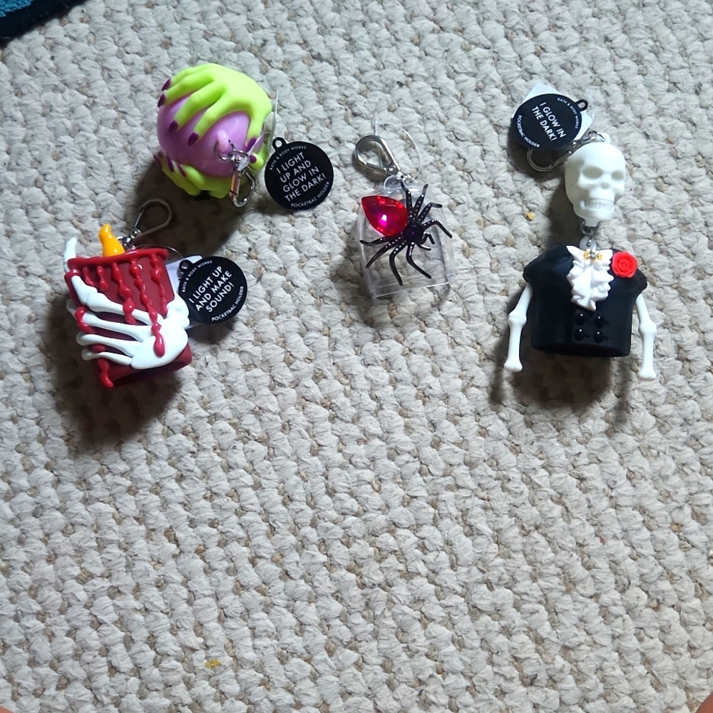 Antibacterial Holders Keychains pick one